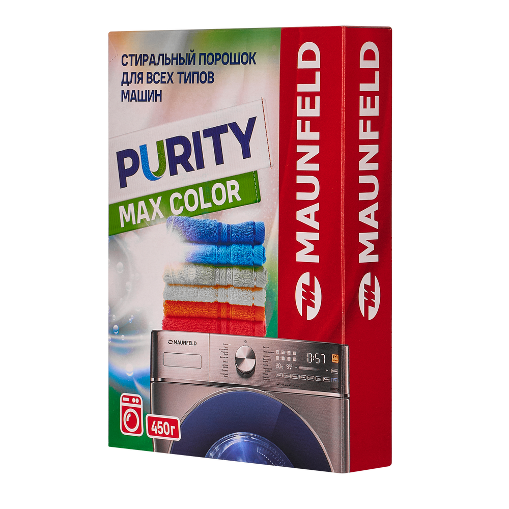 

Стиральный порошок Maunfeld Purity Max Color Automat 450г MWP450CA