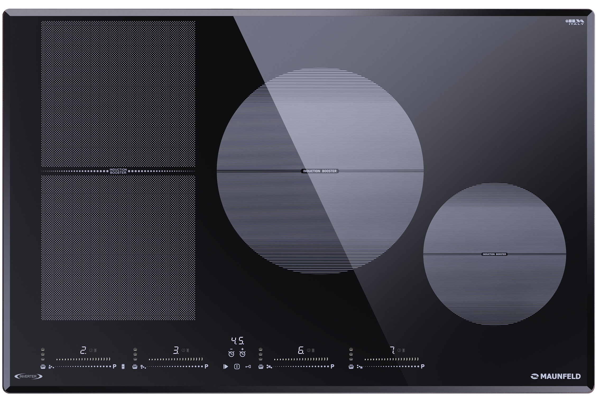 

Индукционная варочная панель MAUNFELD CVI804SFBK LUX Inverter