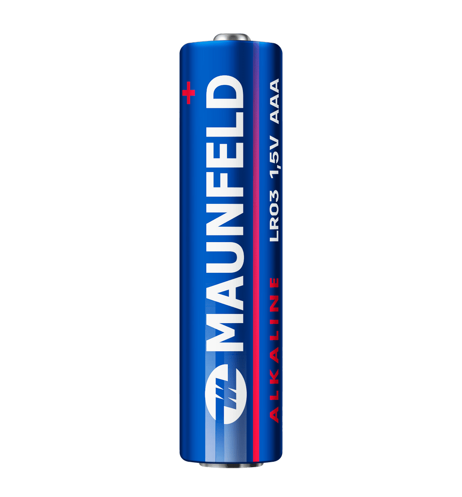 Батарейки MAUNFELD Alkaline ААА(LR03) MBLR03-SR40, спайка 4 шт