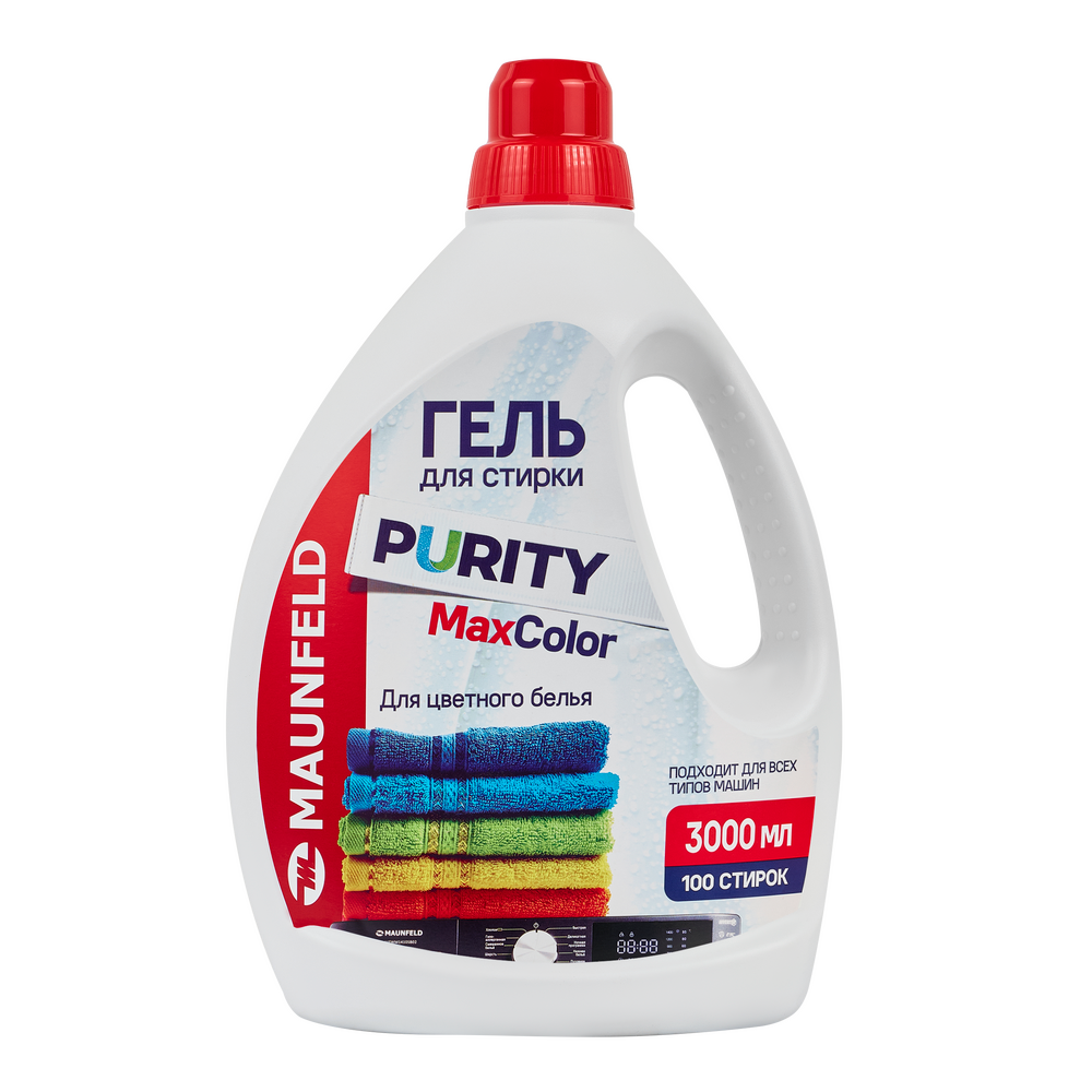 Гель для стирки Maunfeld Purity Max color 3000мл MWL3000PC