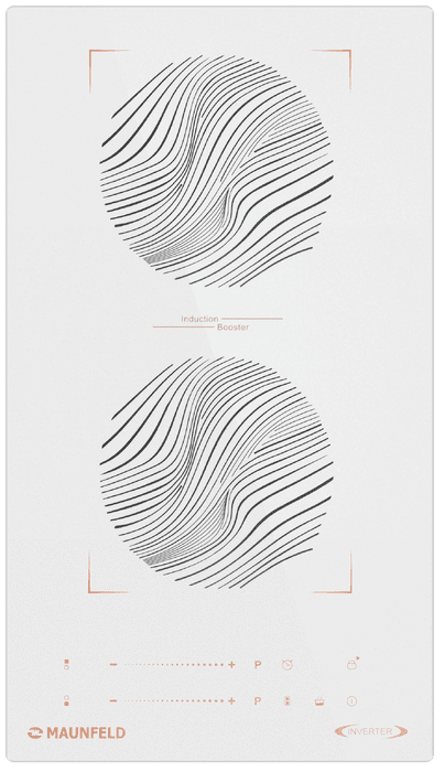 Индукционная варочная панель MAUNFELD CVI292S2BWHF Inverter