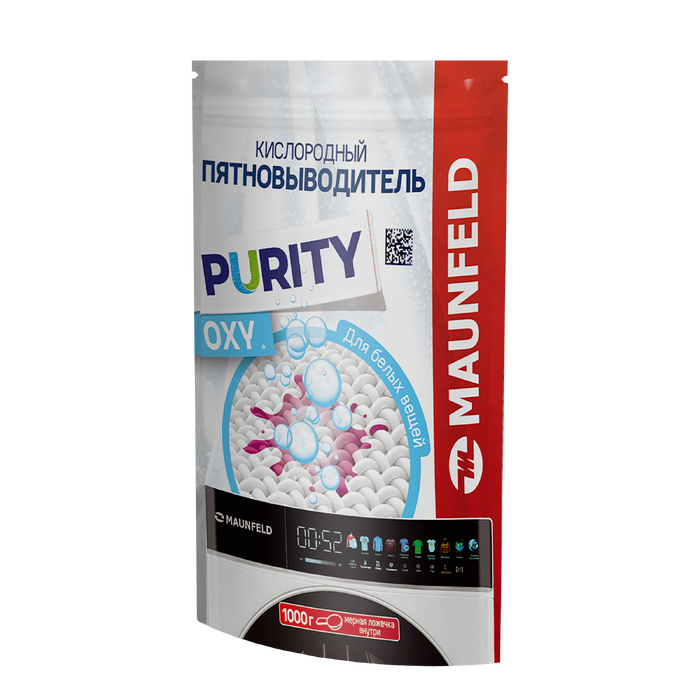 Кислородный пятновыводитель для белых вещей OXY MAUNFELD Purity MSW1000G