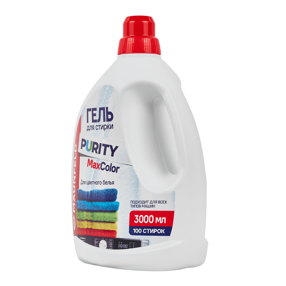 Гель для стирки Maunfeld Purity Max color 3000мл MWL3000PC