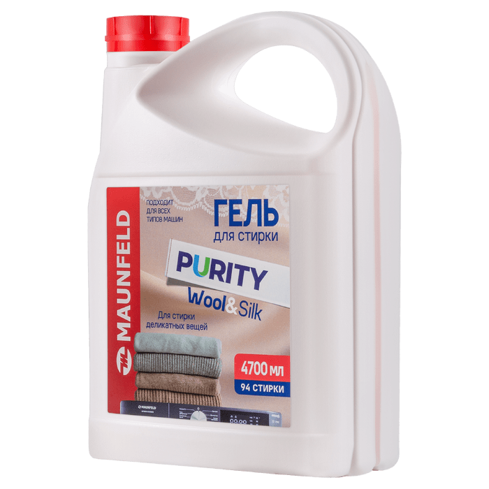 Гель для стирки Maunfeld Purity Wool&Silk 4700мл MWL4700PD