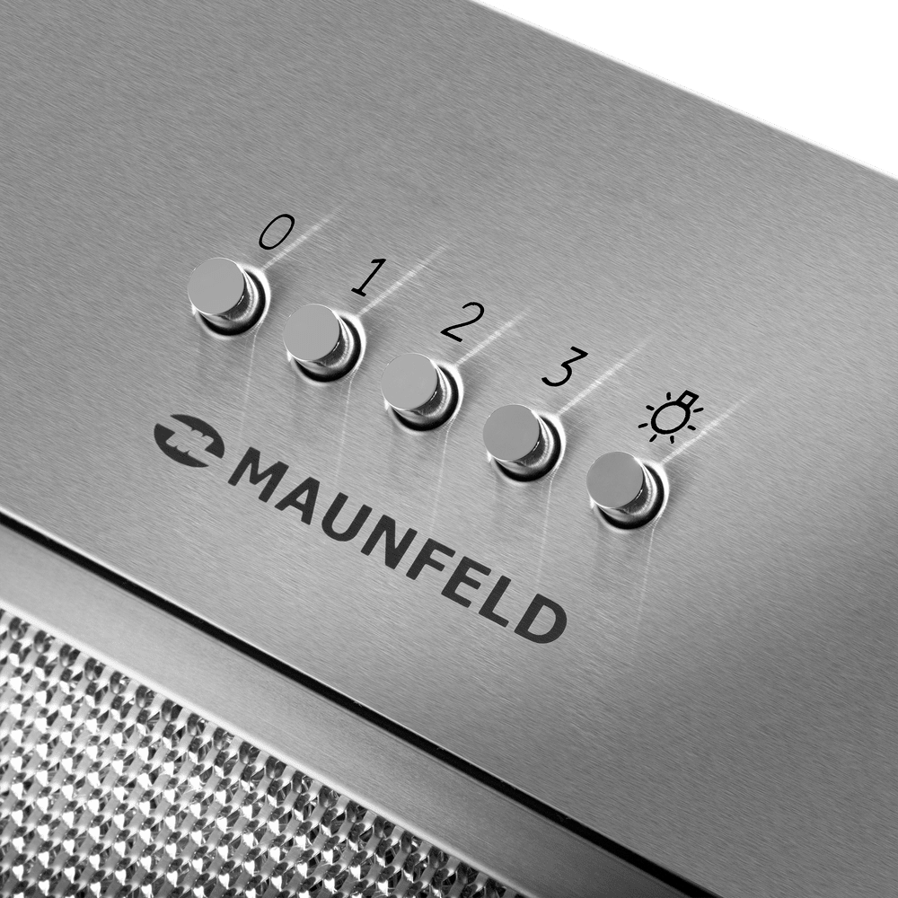 Кухонная вытяжка MAUNFELD Bay 45 Push нержавеющая сталь