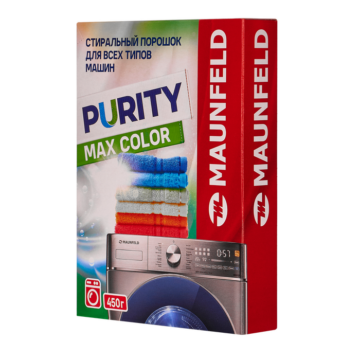 Стиральный порошок Maunfeld Purity Max Color Automat 450г MWP450CA