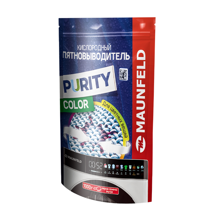 Кислородный пятновыводитель для цветных вещей COLOR MAUNFELD Purity MSC1000G