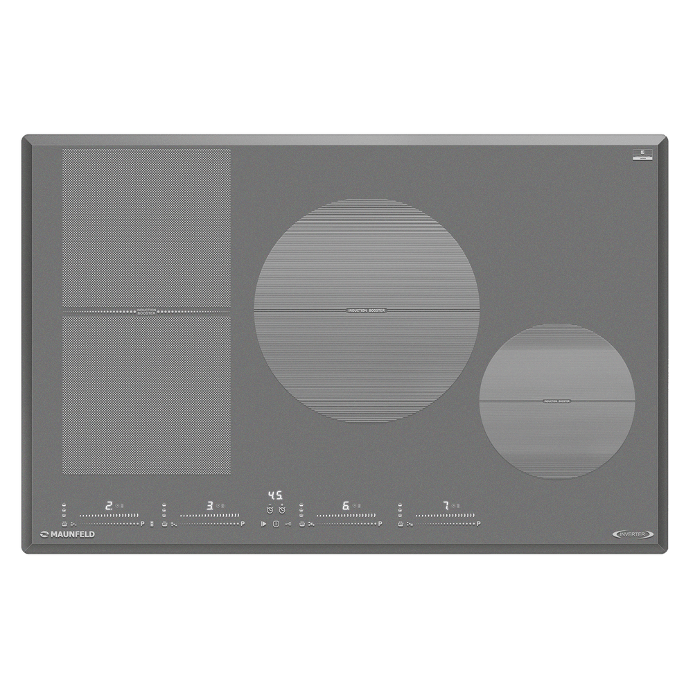 Индукционная варочная панель MAUNFELD CVI804SFLGR Inverter