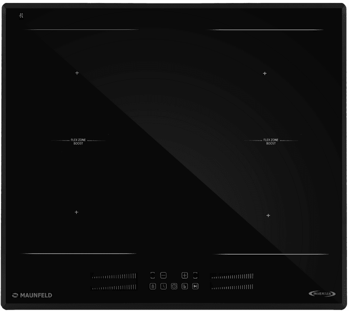Индукционная варочная панель с инверторной технологией MAUNFELD AVI6044SSFBK